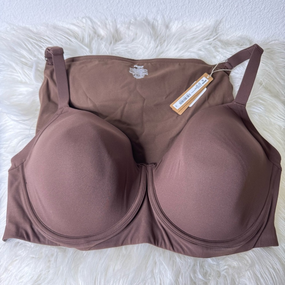 SKIMS FULL COVERAGE BACK SMOOTHER BRA 44DD